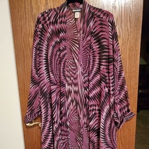 Black and Purple Duster